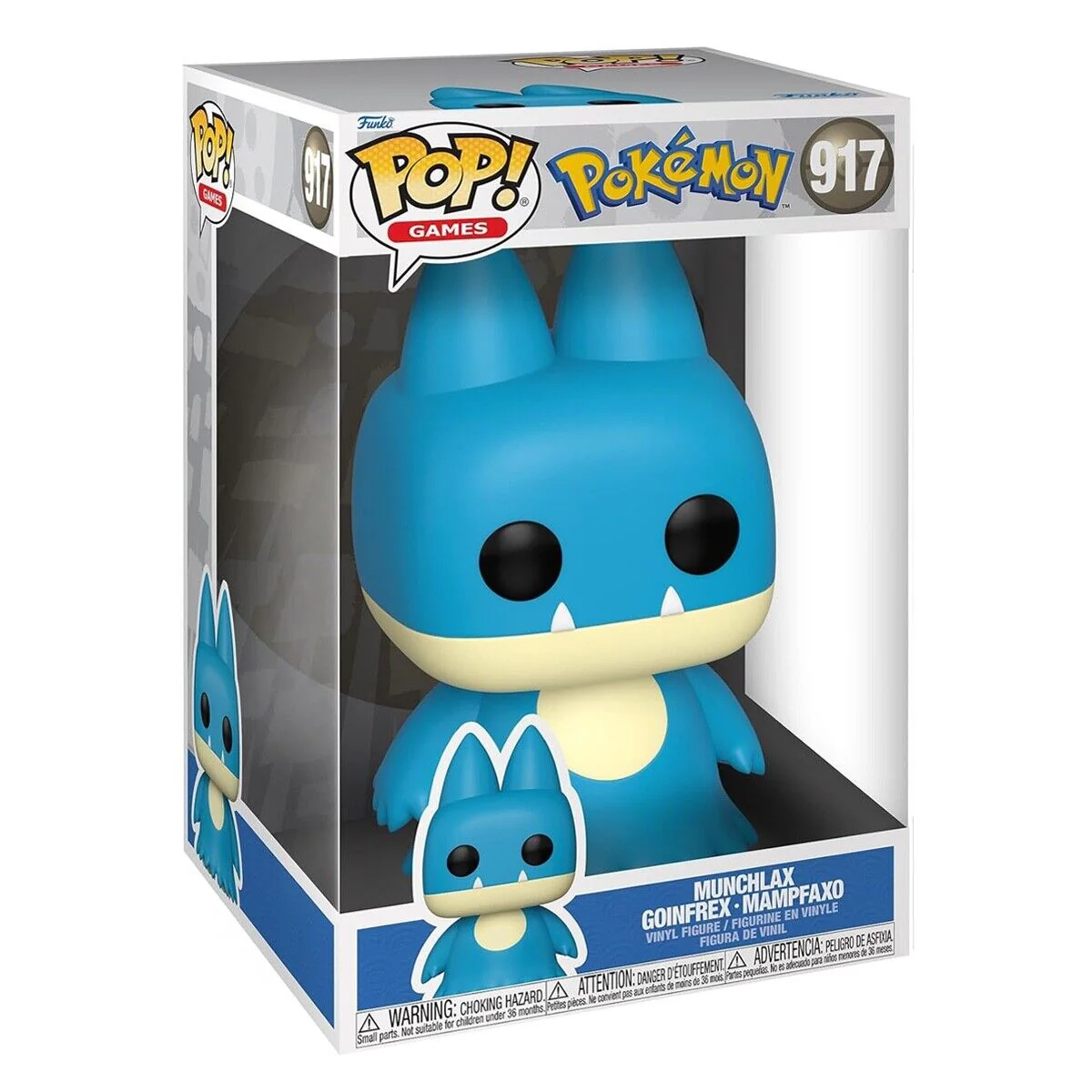 Munchlax Pokemon Funko Pop! Jumbo Vinyl Figure - Image 3