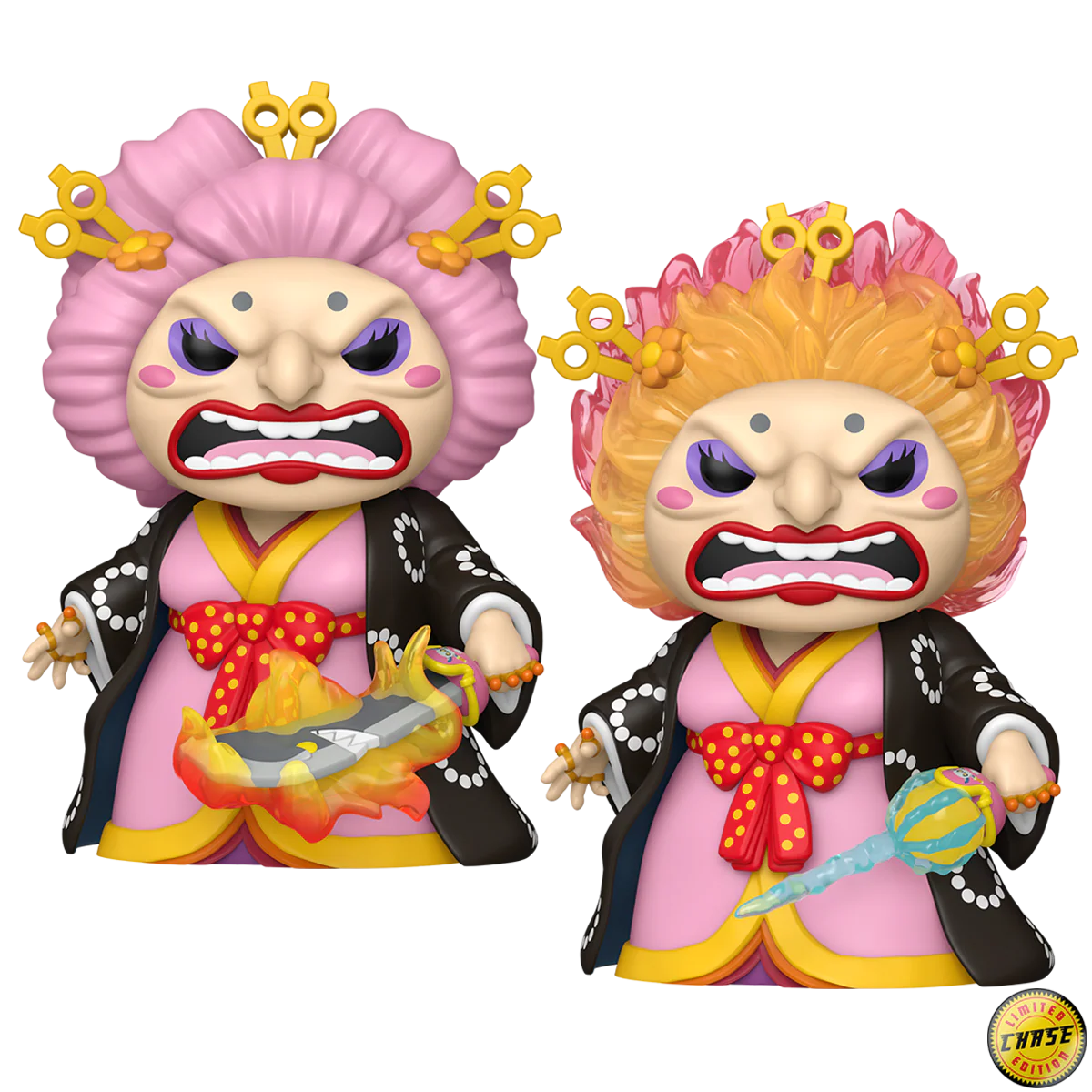 Big Mom (Kimono) One Piece Funko Pop! Super Vinyl Figure Common + Chase Bundle