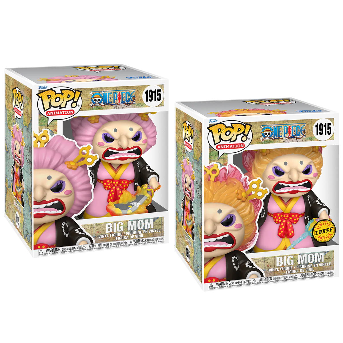 Big Mom (Kimono) One Piece Funko Pop! Super Vinyl Figure Common + Chase Bundle - Image 2