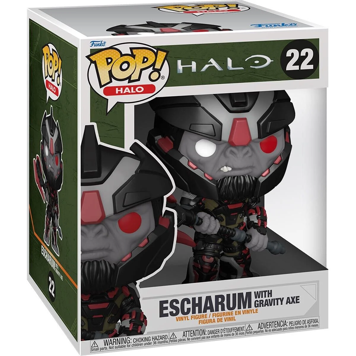 Escharum with Axe Halo Infinite Funko Pop! Super Vinyl Figure - Image 3