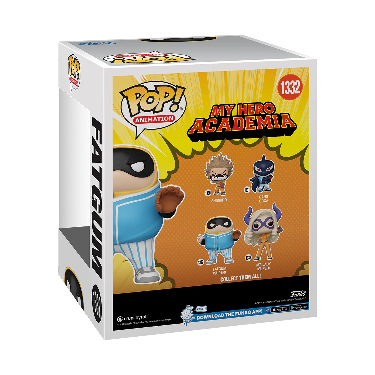 Fatgum (Baseball) My Hero Academia Funko Pop! Super Vinyl Figure - Image 3