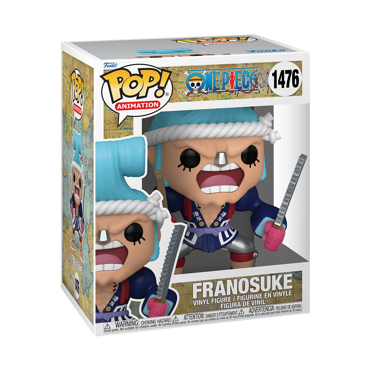 Franosuke One Piece Funko Pop! Super Vinyl Figure - Image 2
