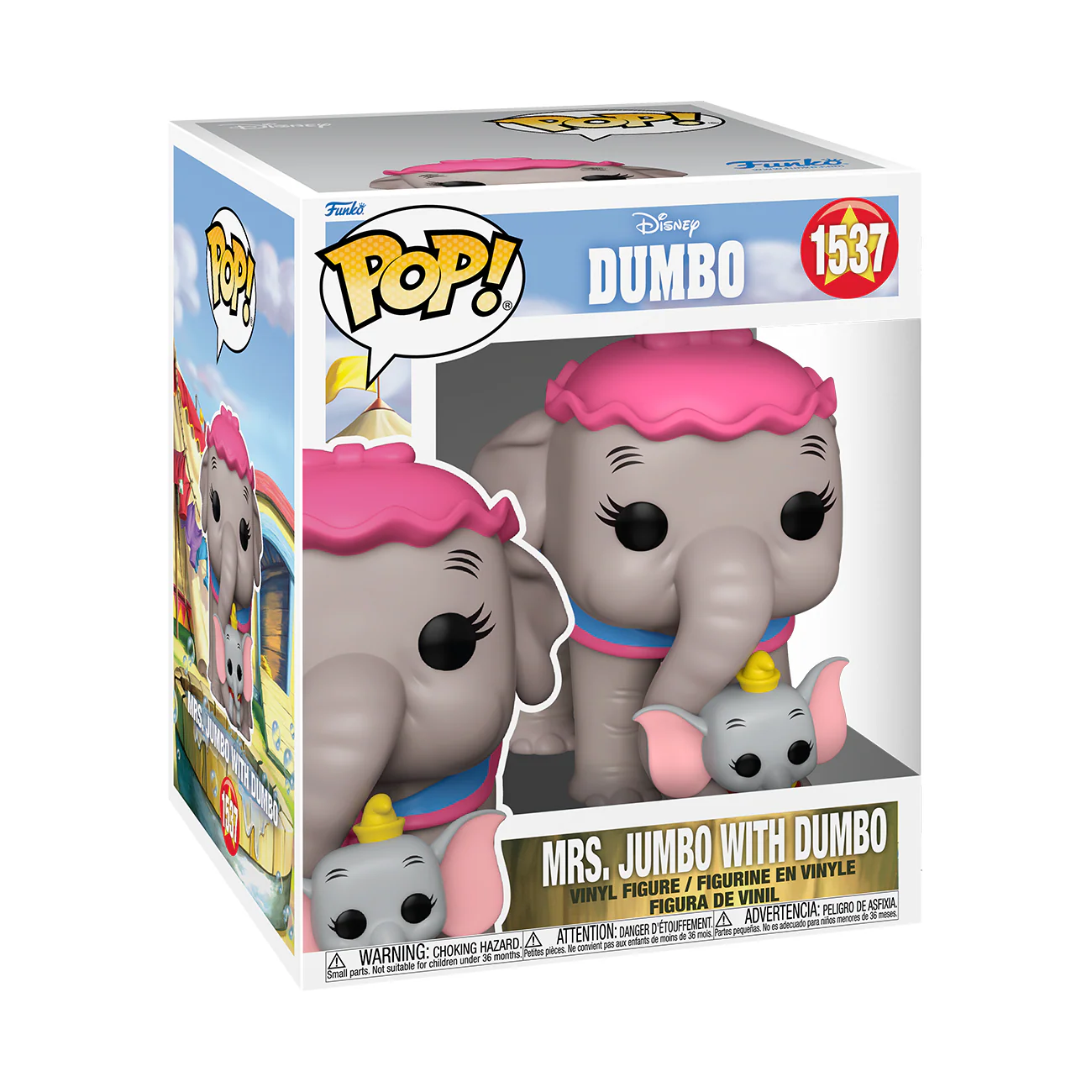 Mrs. Jumbo with Dumbo Funko Pop! Super Vinyl Figure - Image 2