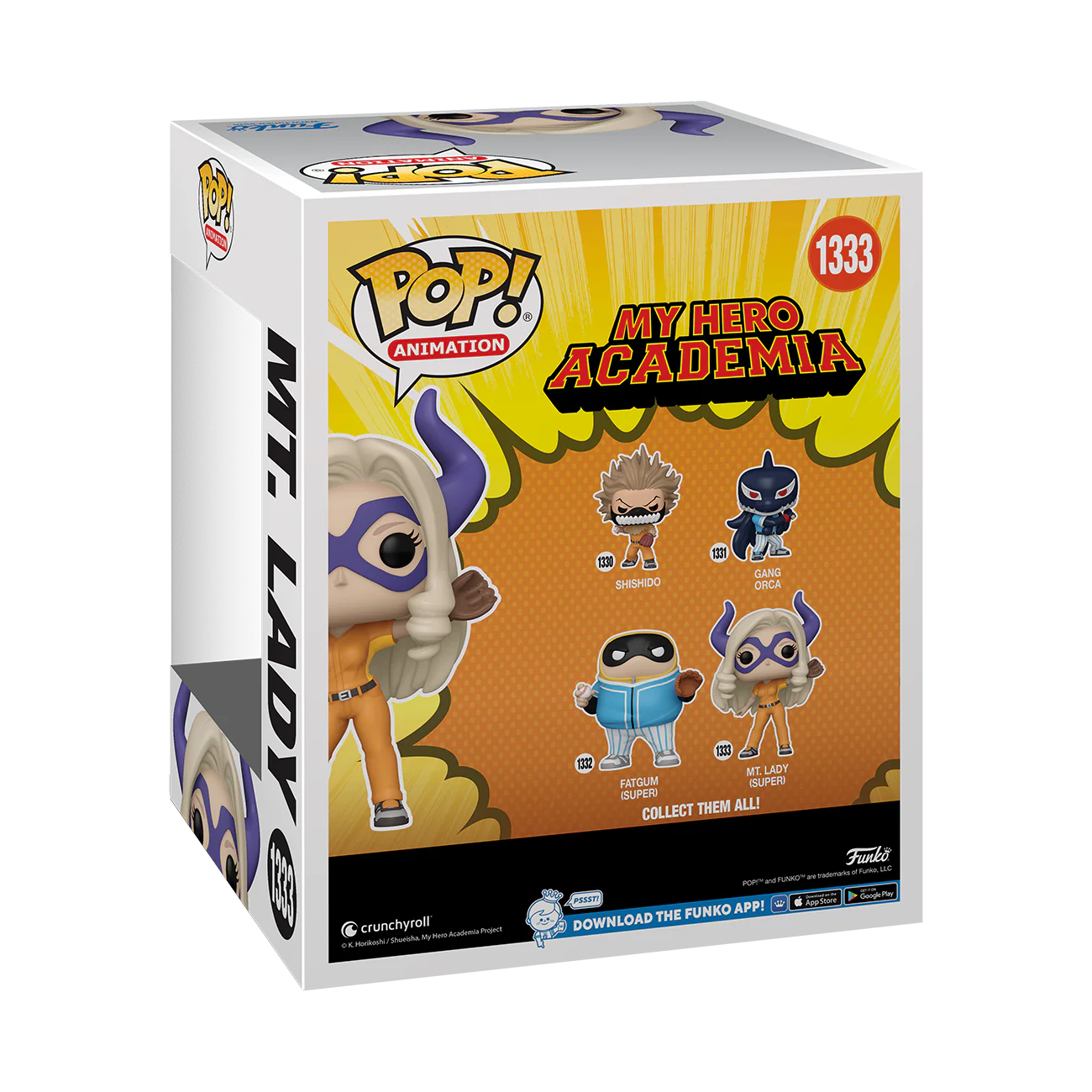 Mt. Lady (Baseball) My Hero Academia Funko Pop! Super Vinyl Figure - Image 3