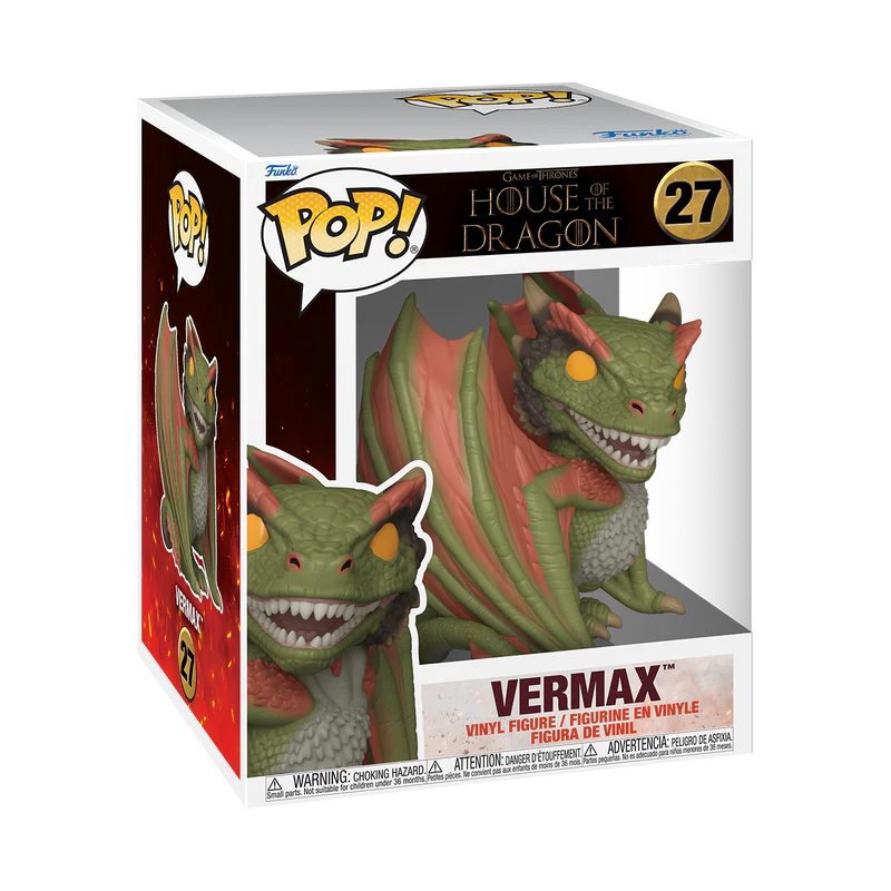Vermax House of the Dragon Funko Pop! Super Vinyl Figure - Image 2