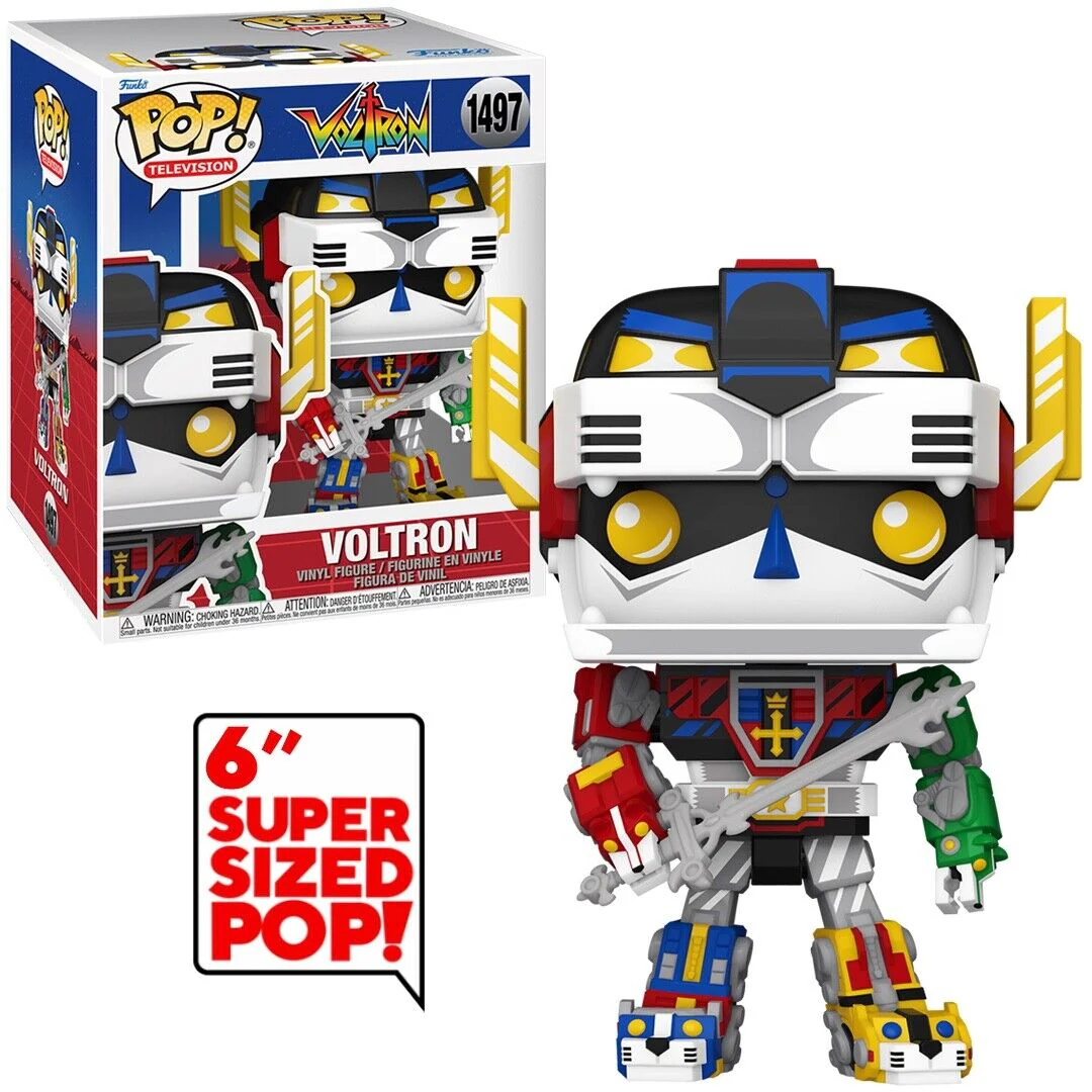 Voltron (Retro) Funko Pop! Super Vinyl Figure