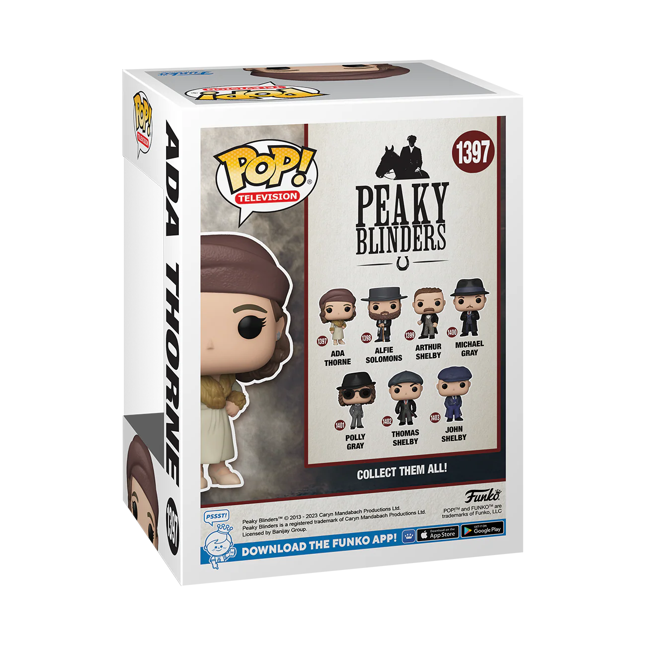 Ada Thorne Peaky Blinders Funko Pop! TV Vinyl Figure - Image 3