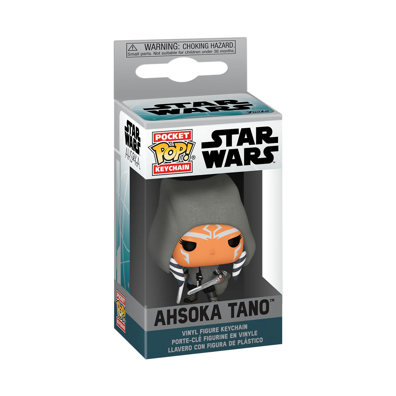 Ahsoka Tano Funko Pocket Pop! Star Wars Keychain - Image 2
