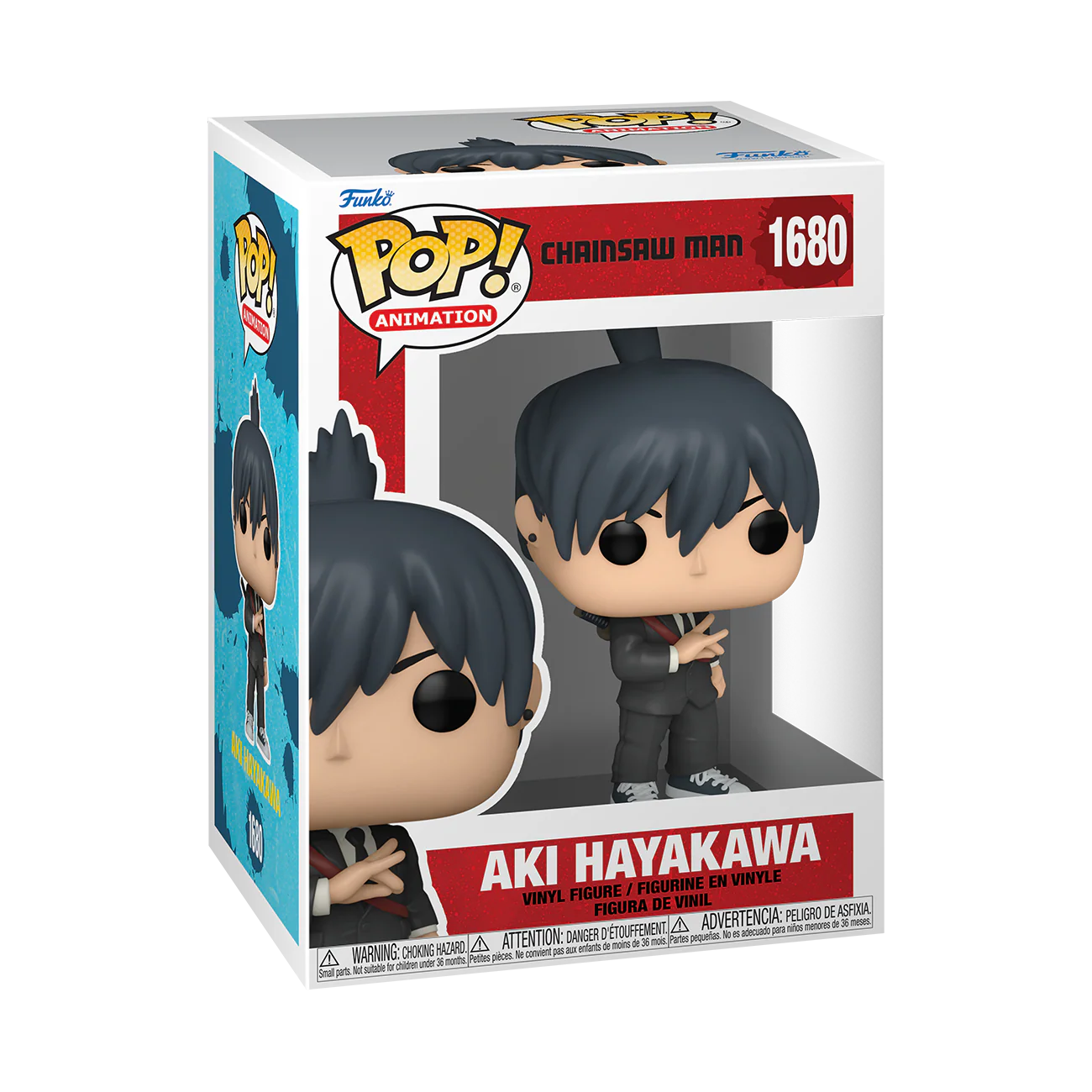 Aki Hayakawa Chainsaw Man Funko Pop! Anime Vinyl Figure - Image 2