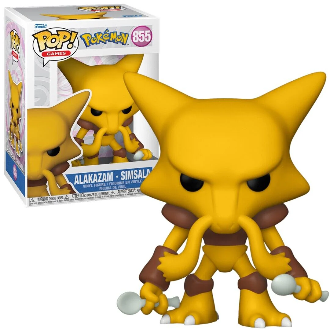 Alakazam Pokemon Funko Pop! Games Vinyl Figure - Image 3