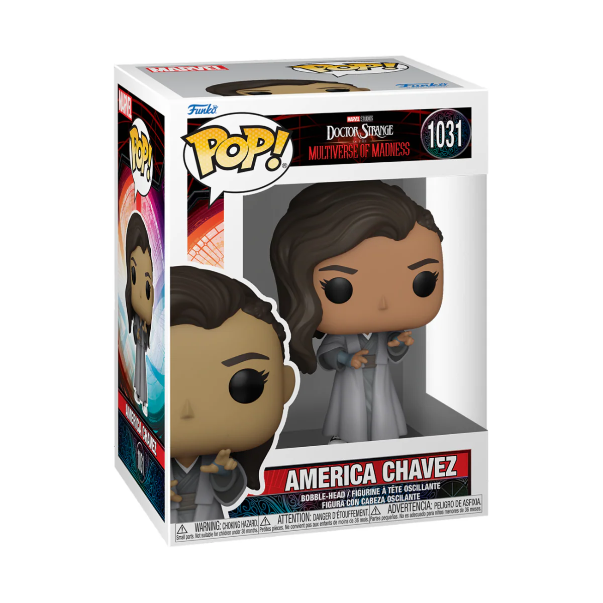 America Chavez Doctor Strange MoM Funko Pop! Marvel Vinyl Figure - Image 3