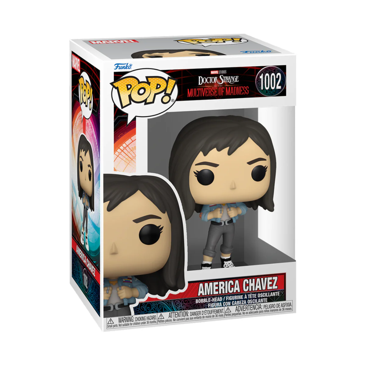 America Chavez Doctor Strange MoM Funko Pop! Marvel Vinyl Figure - Image 3