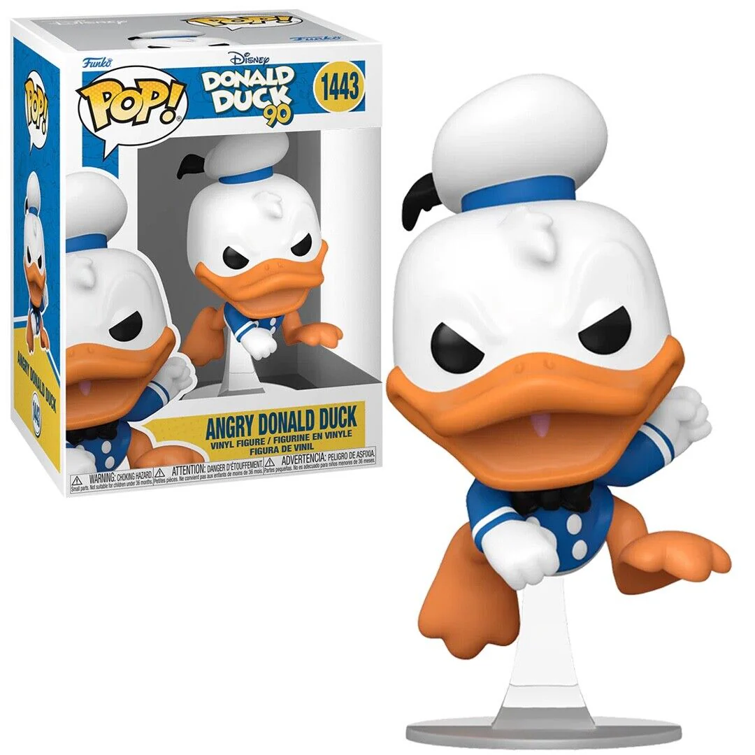Angry Donald Duck 90th Funko Pop! Disney Vinyl Figure - Image 3
