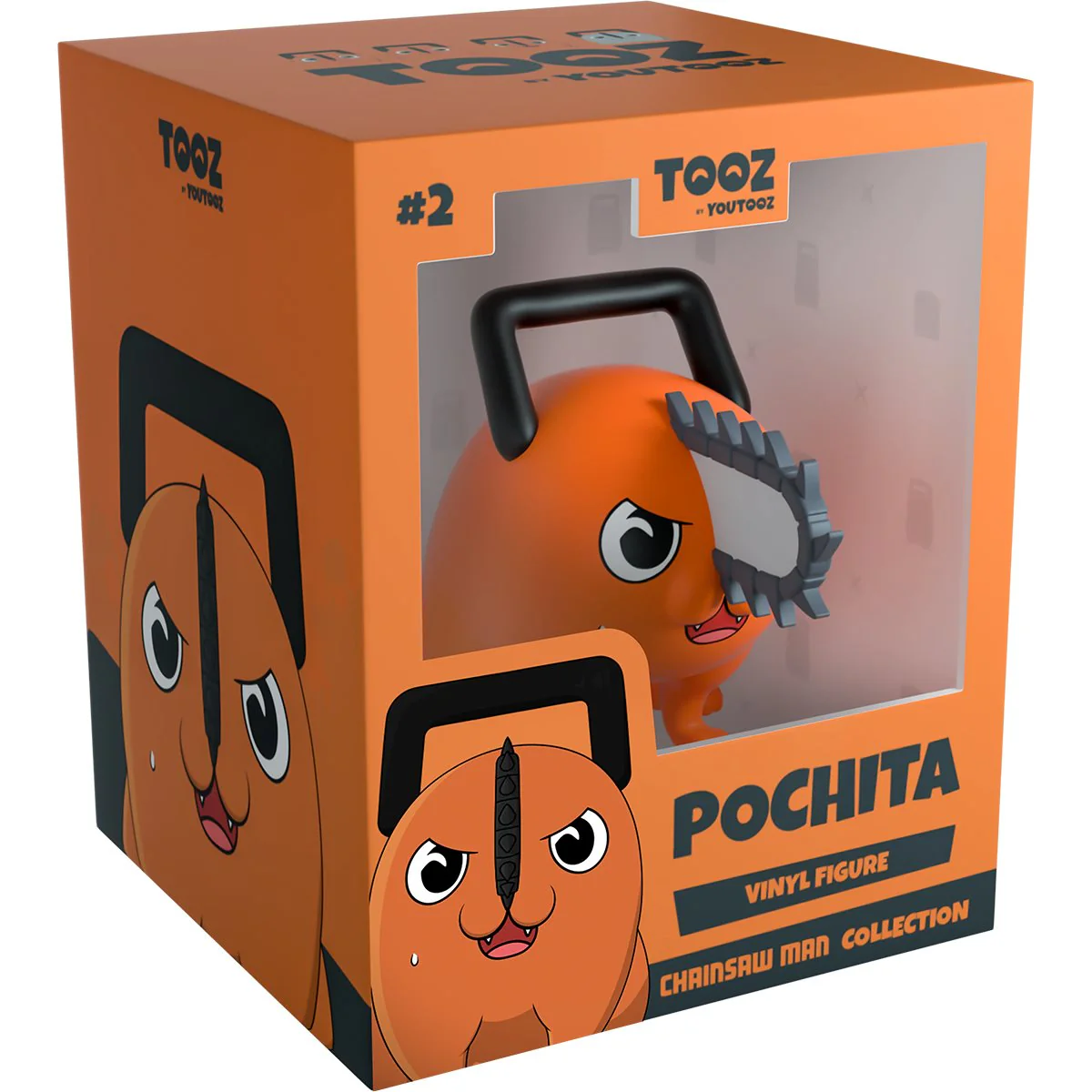 Angry Pochita Chainsaw Man Youtooz Vinyl Figure - Image 2