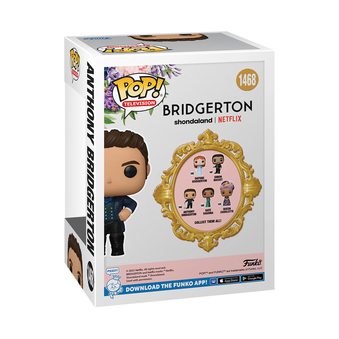 Anthony Bridgerton Funko Pop! TV Vinyl Figure - Image 3