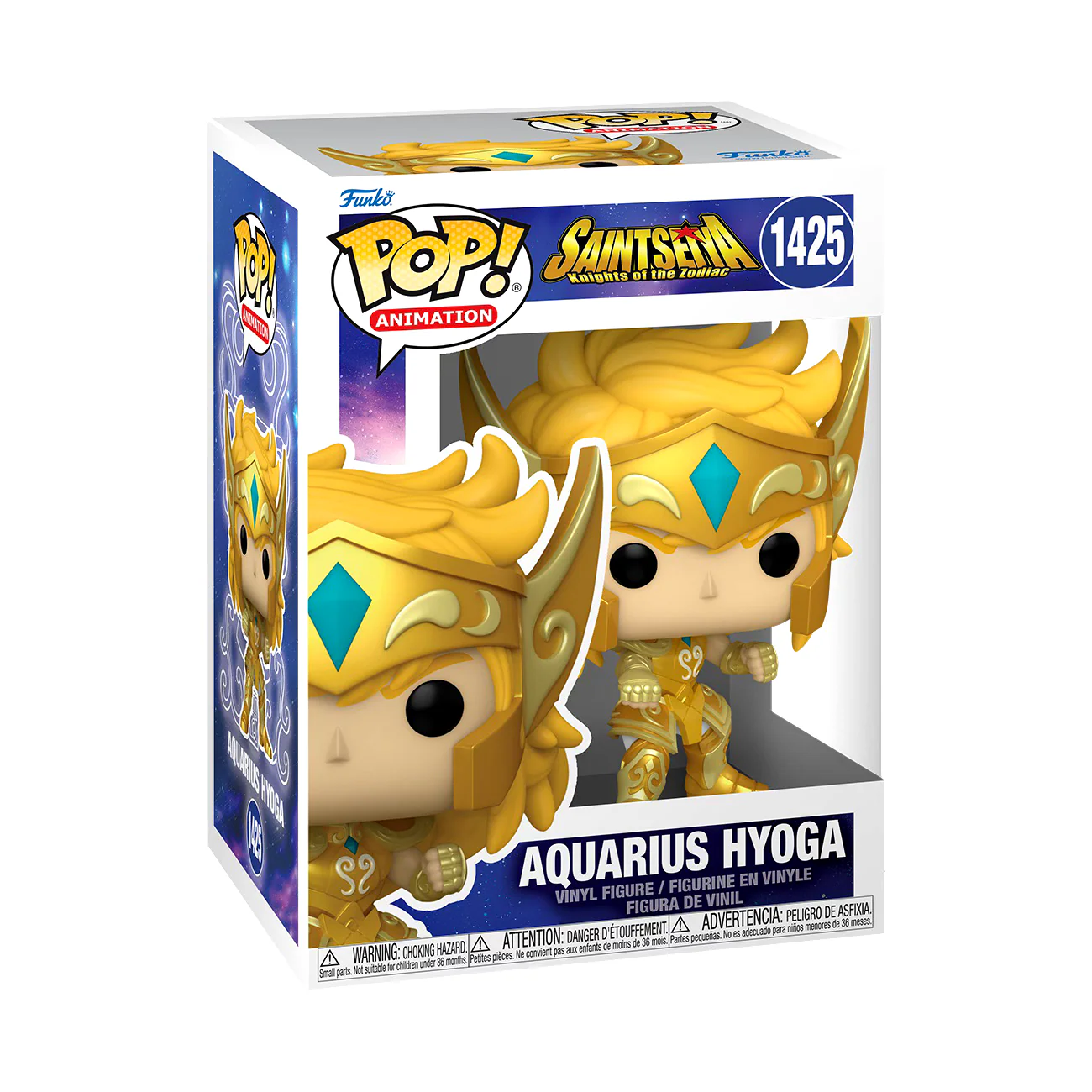 Aquarius Hyoga Saint Seiya Funko Pop! Animation Vinyl Figure - Image 3