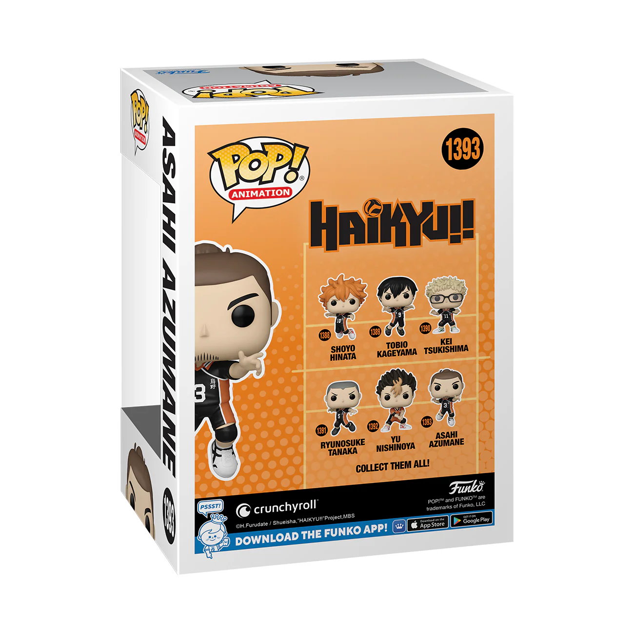 Asahi Azumane Haikyu!! Funko Pop! Anime Vinyl Figure - Image 3