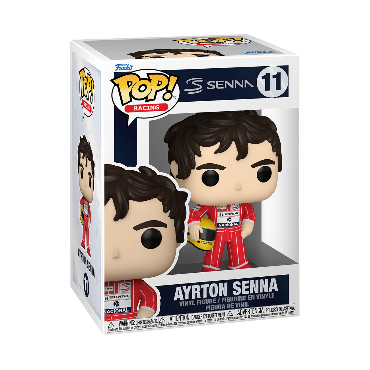 Ayrton Senna McLaren Formula 1 Funko Pop! Racing Vinyl Figure - Image 2