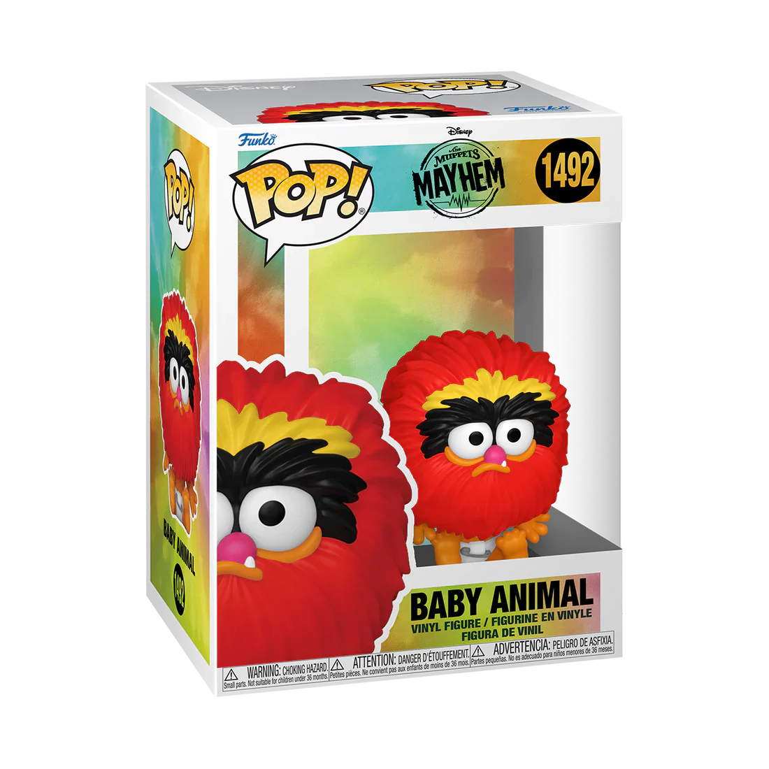 Baby Animal The Muppets Mayhem Funko Pop! Disney Vinyl Figure - Image 2