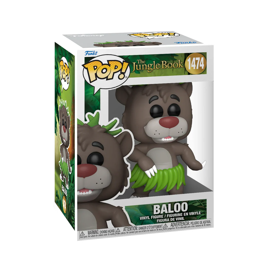 Baloo Jungle Book Funko Pop! Disney Vinyl Figure - Image 2