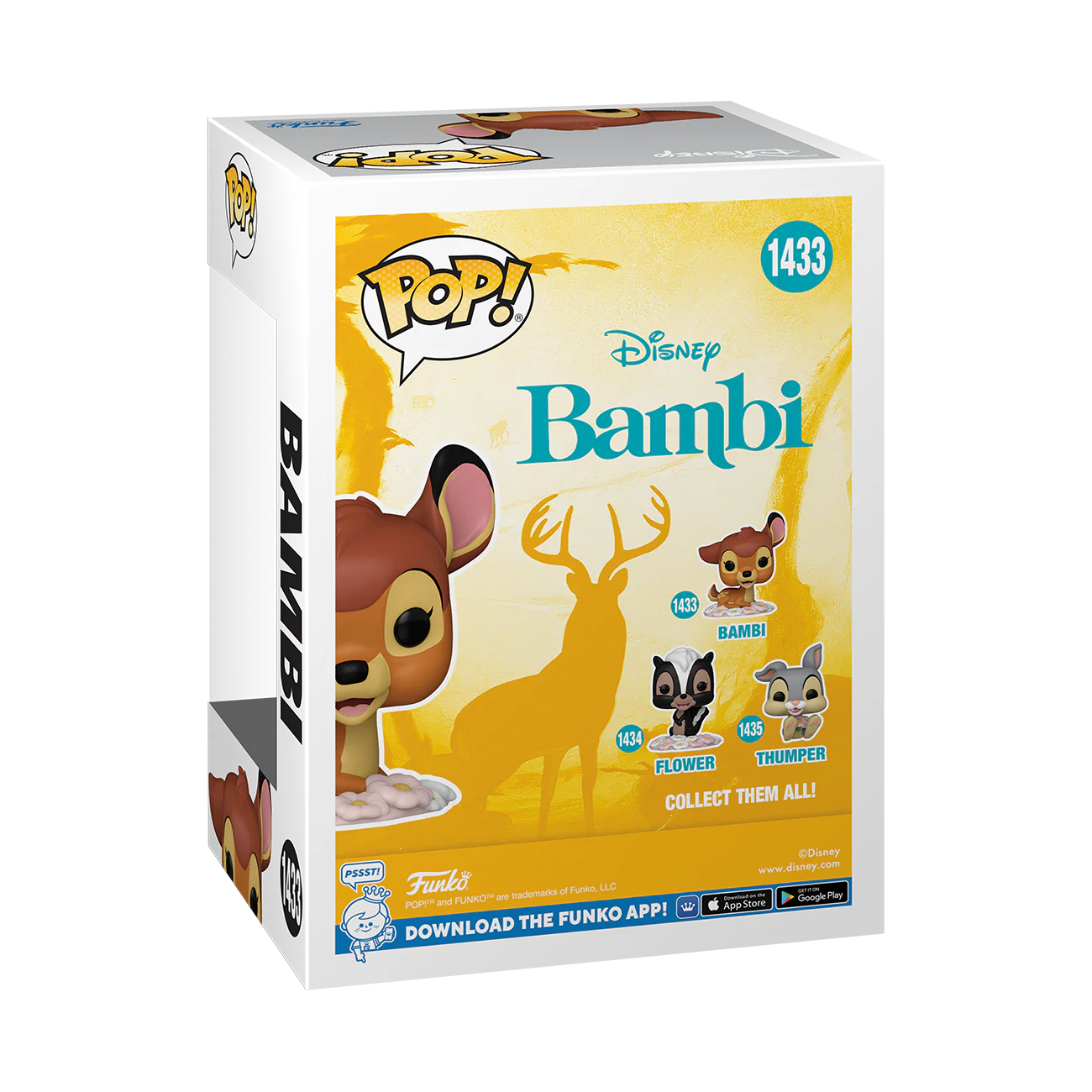 Bambi Funko Pop! Disney Vinyl Figure - Image 3