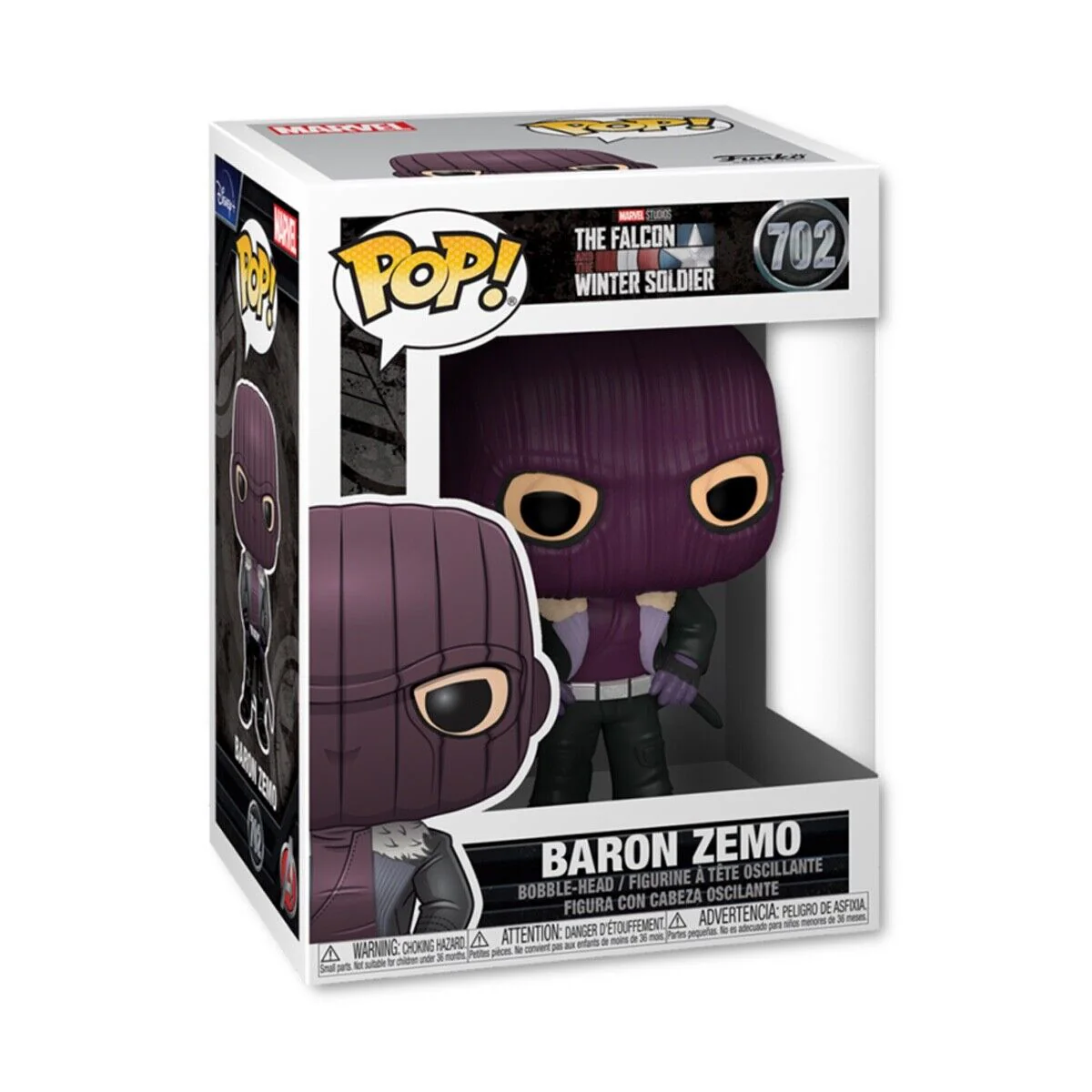 Baron Zemo The Falcon & The Winter Solider Funko Pop! Marvel Vinyl Figure - Image 3