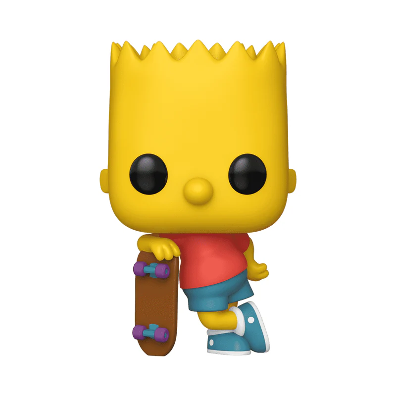 Bart (with Skateboard) The Simpsons Funko Pop! TV Vinyl Figure