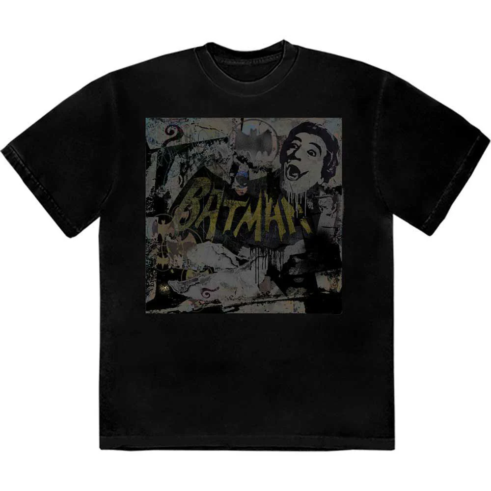 Batman Mural Logo T Shirt - Image 3