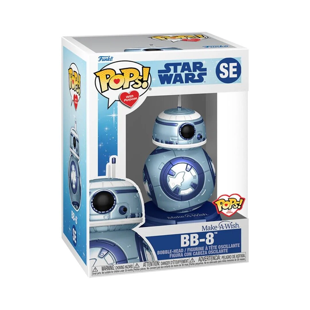 BB-8 Make-A-Wish Funko Pop! Star Wars Vinyl Figure - Image 3