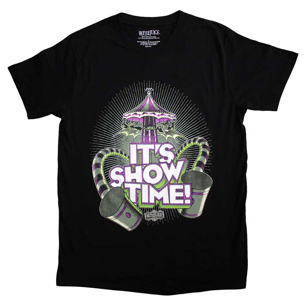 Beetlejuice It's Showtime Carousel T Shirt