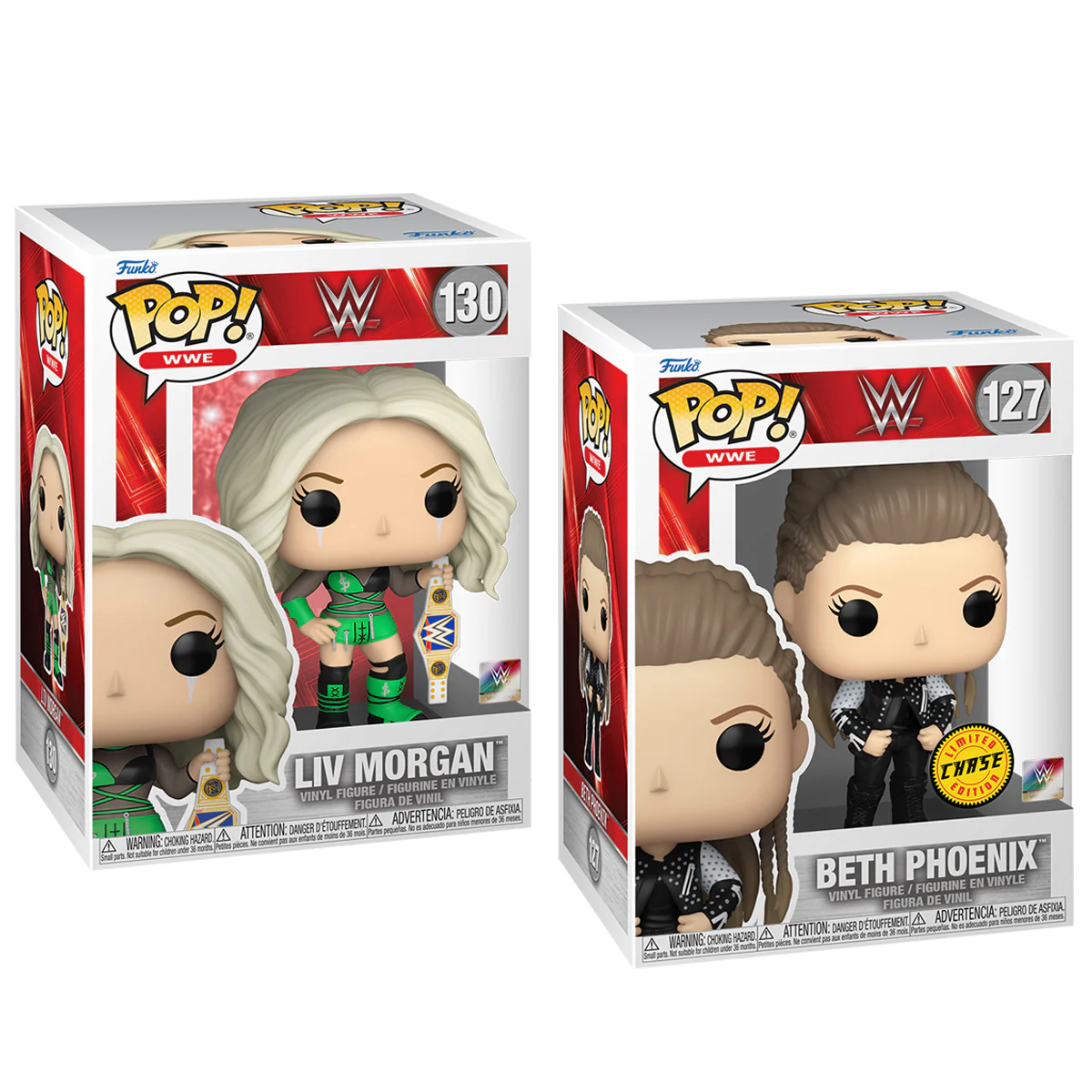 Beth Phoenix Funko Pop! WWE Vinyl Figure Common + Chase Bundle - Image 2