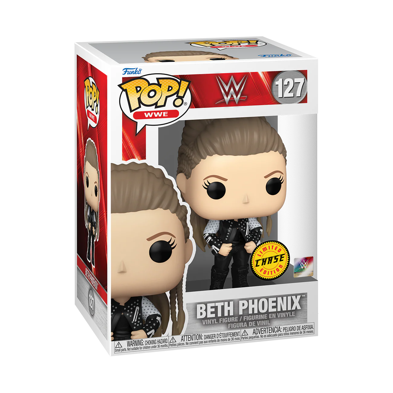 Beth Phoenix Funko Pop! WWE Vinyl Figure Common + Chase Bundle - Image 3