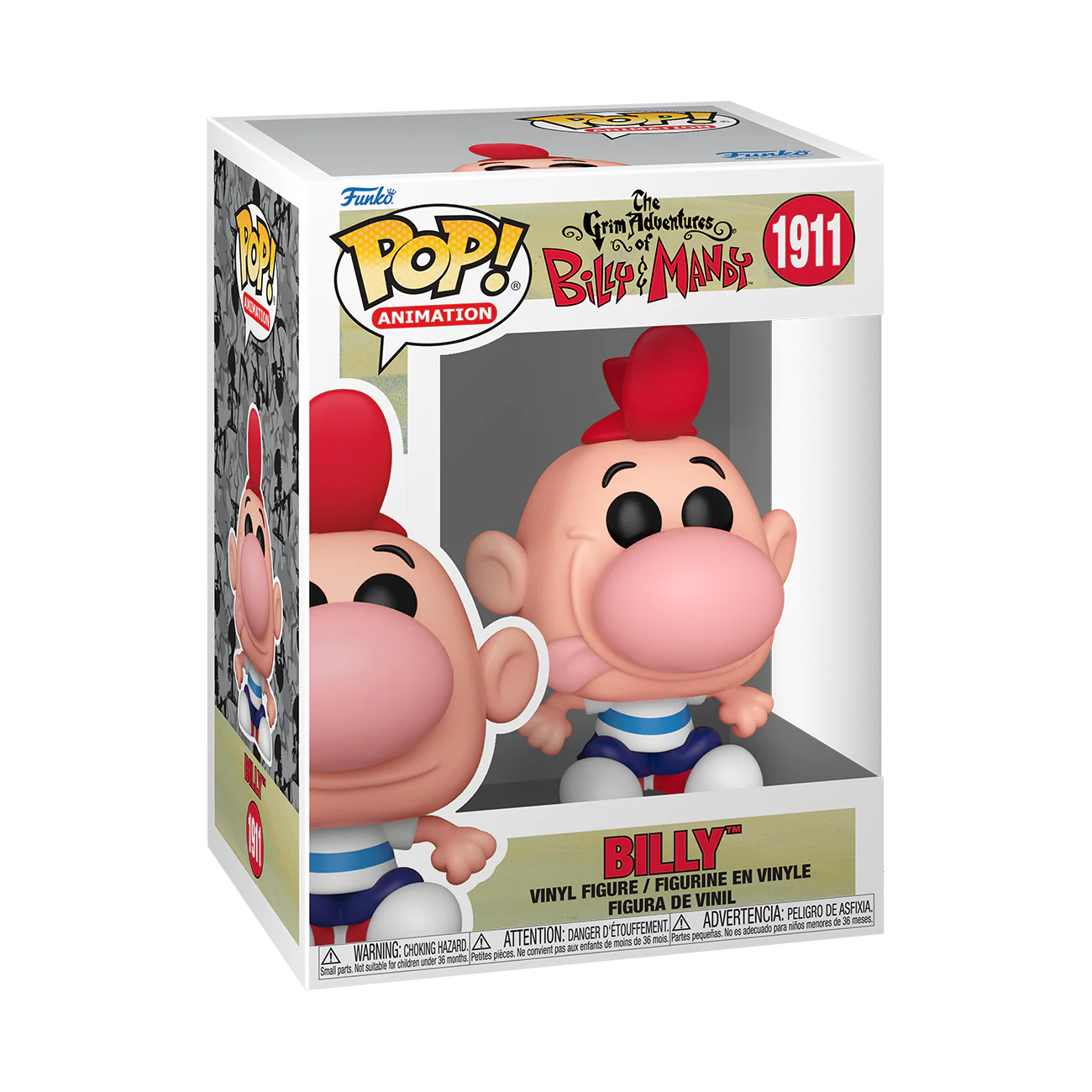 Billy The Grim Adventures of Billy and Mandy Funko Pop! Animation Vinyl Figure - Image 2