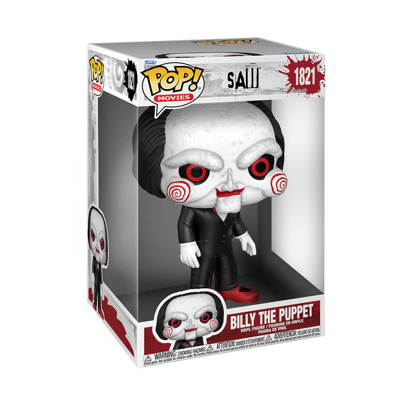 Billy the Puppet Saw Funko Pop! Jumbo Vinyl Figure - Image 2