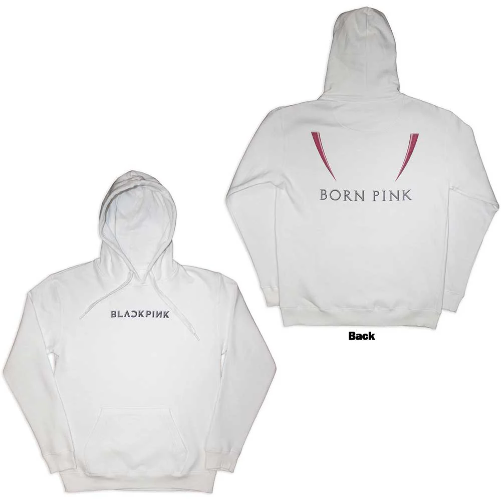 BlackPink Born Pink Logo Pullover Hoodie - Image 3