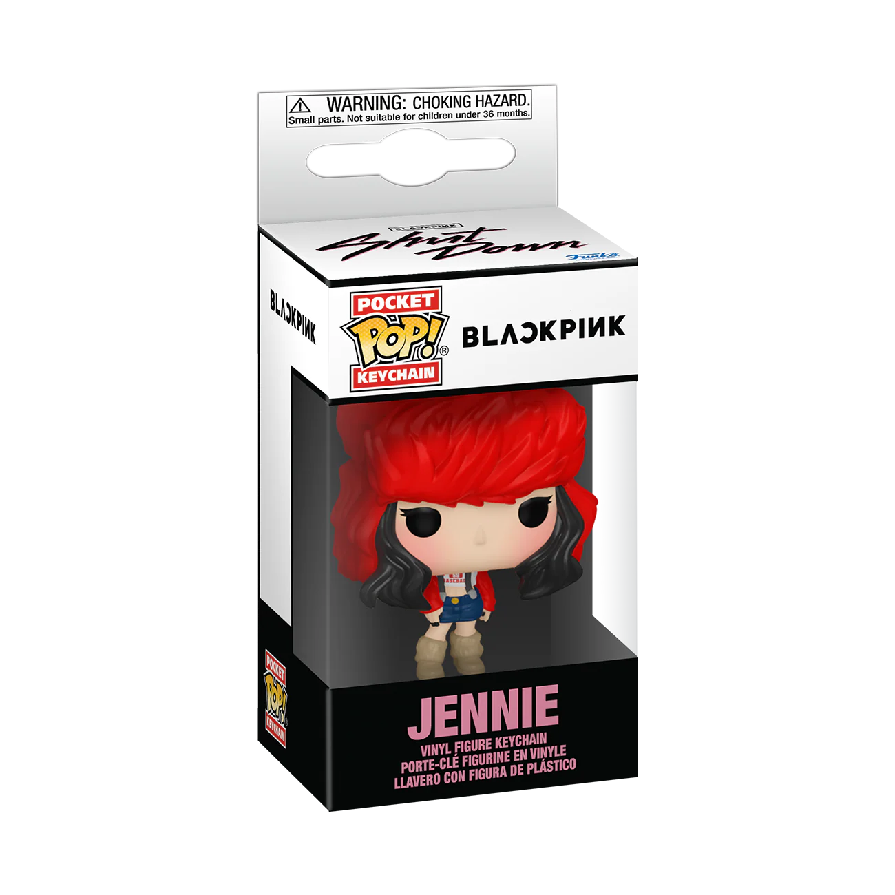 BLACKPINK (Shut Down) Funko Pocket Pop! Rocks Keychain Bundle of 4 - Image 3