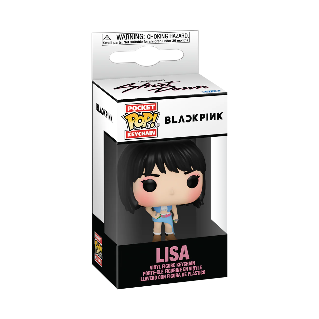 BLACKPINK (Shut Down) Funko Pocket Pop! Rocks Keychain Bundle of 4 - Image 7