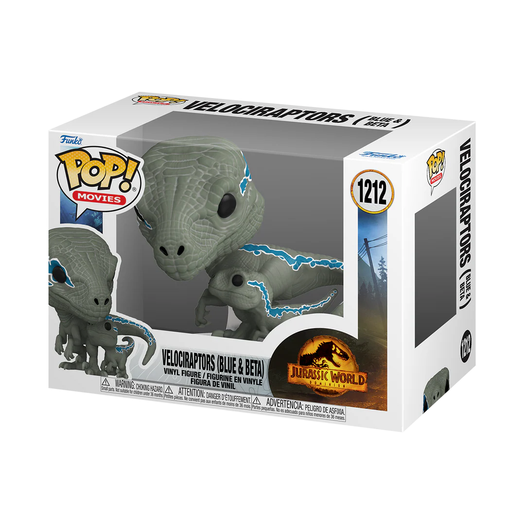 Blue & Beta Jurassic World Dominion Funko Pop! Movies Vinyl Figure - Image 2