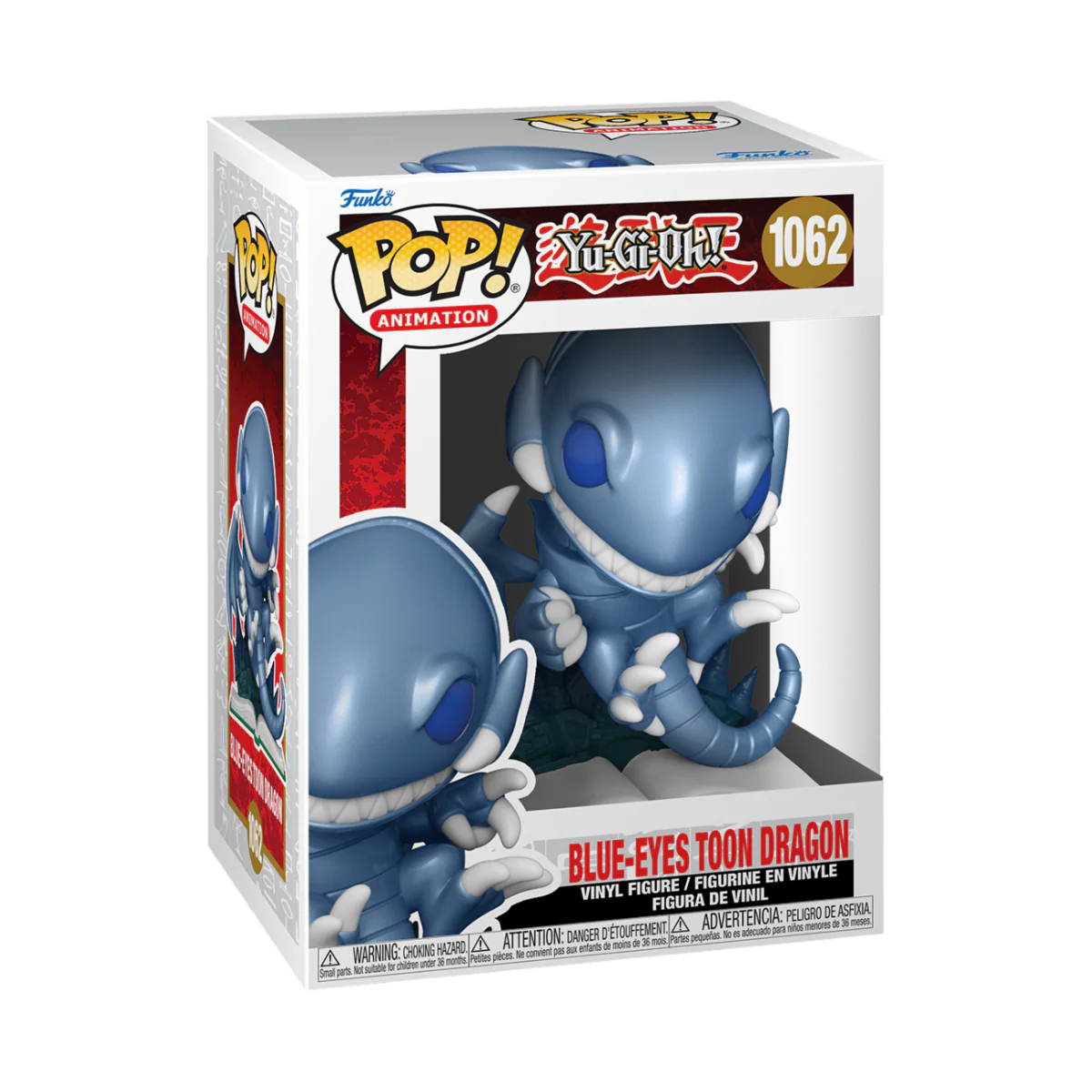 Blue Eyes Toon Dragon Yu-Gi-Oh Funko Pop! Animation Vinyl Figure - Image 2