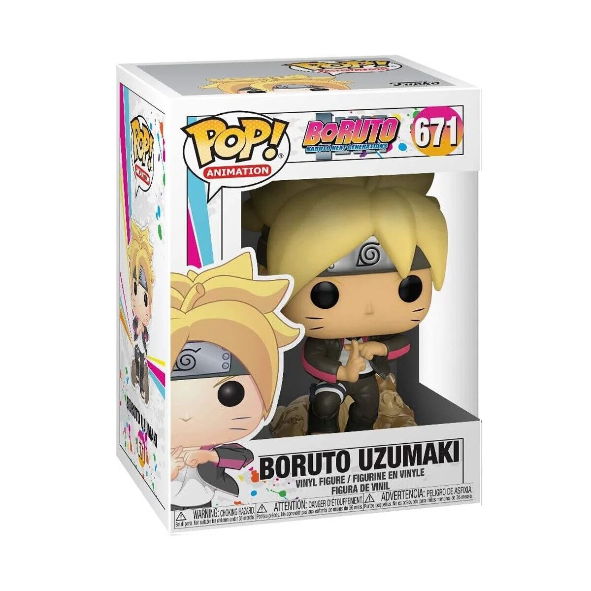Boruto Uzumaki Funko Pop! Anime Vinyl Figure - Image 3