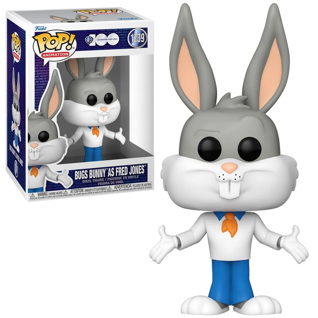 Bugs as Fred Looney Tunes Funko Pop! Animation Vinyl Figure
