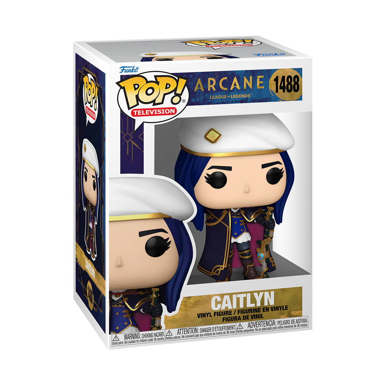 Caitlyn Arcane Funko Pop! Animation Vinyl Figure - Image 2