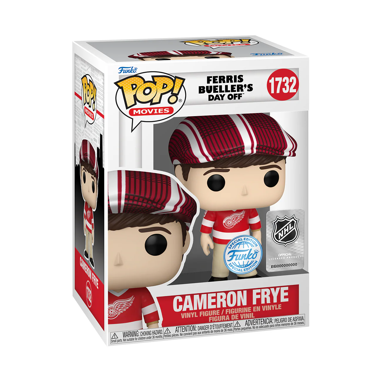 Cameron Frye (Jersey) Ferris Bueller's Day Off Funko Pop! Movies Vinyl Figure - Image 2