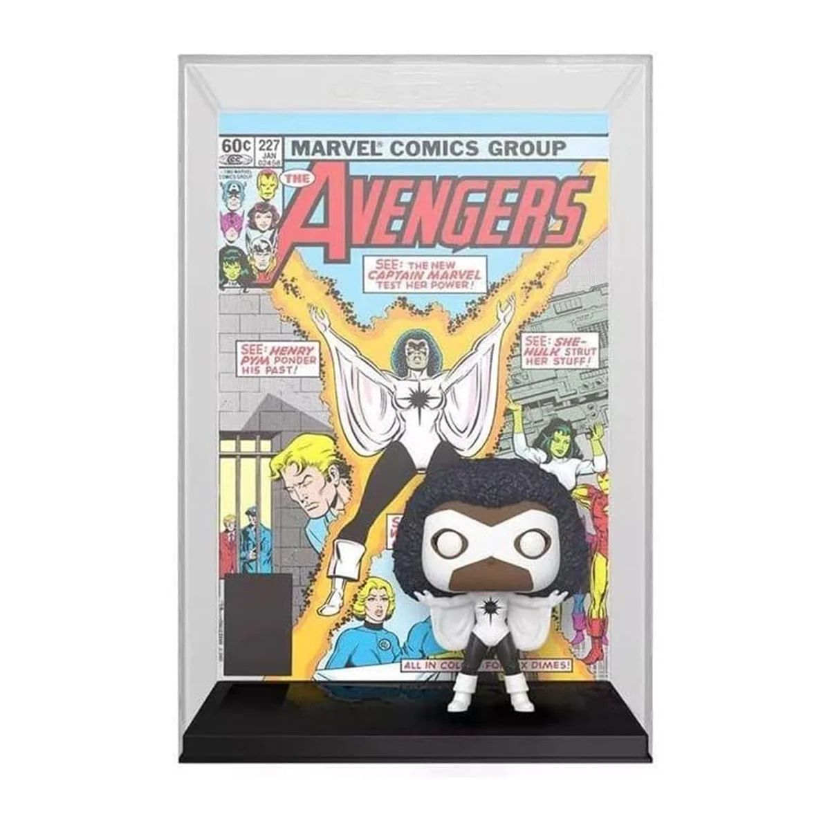 Captain Marvel (Monica Rambeau) Marvel Funko Pop! Comic Cover Vinyl Figure - Image 2