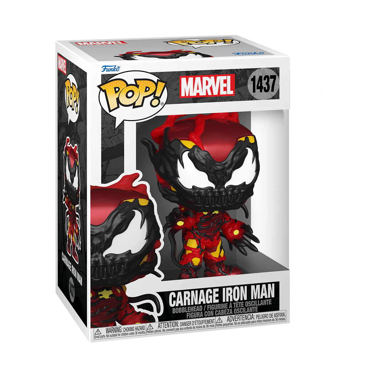 Carnage Iron Man Funko Pop! Marvel Vinyl Figure - Image 2
