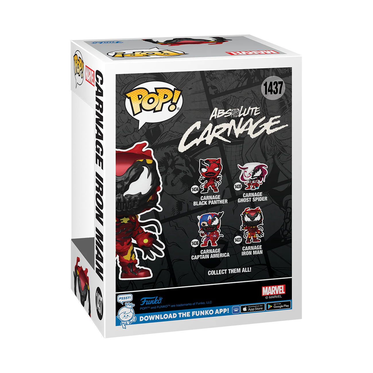 Carnage Iron Man Funko Pop! Marvel Vinyl Figure - Image 3