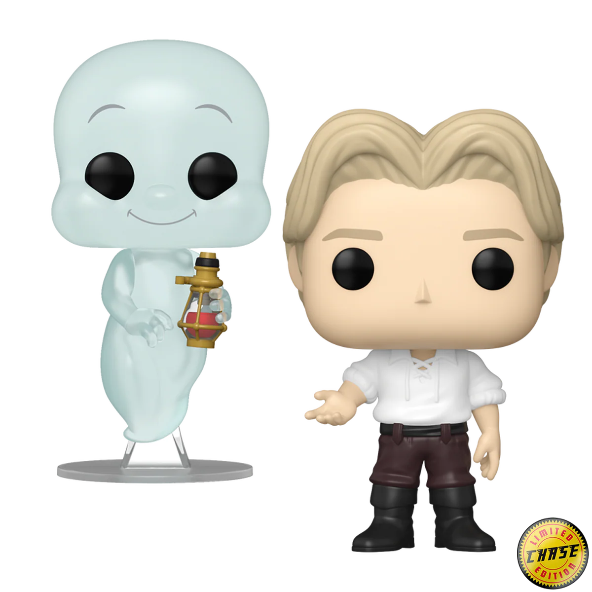Casper (30th Anniversary) Funko Pop! Movies Vinyl Figure Common + Chase Bundle