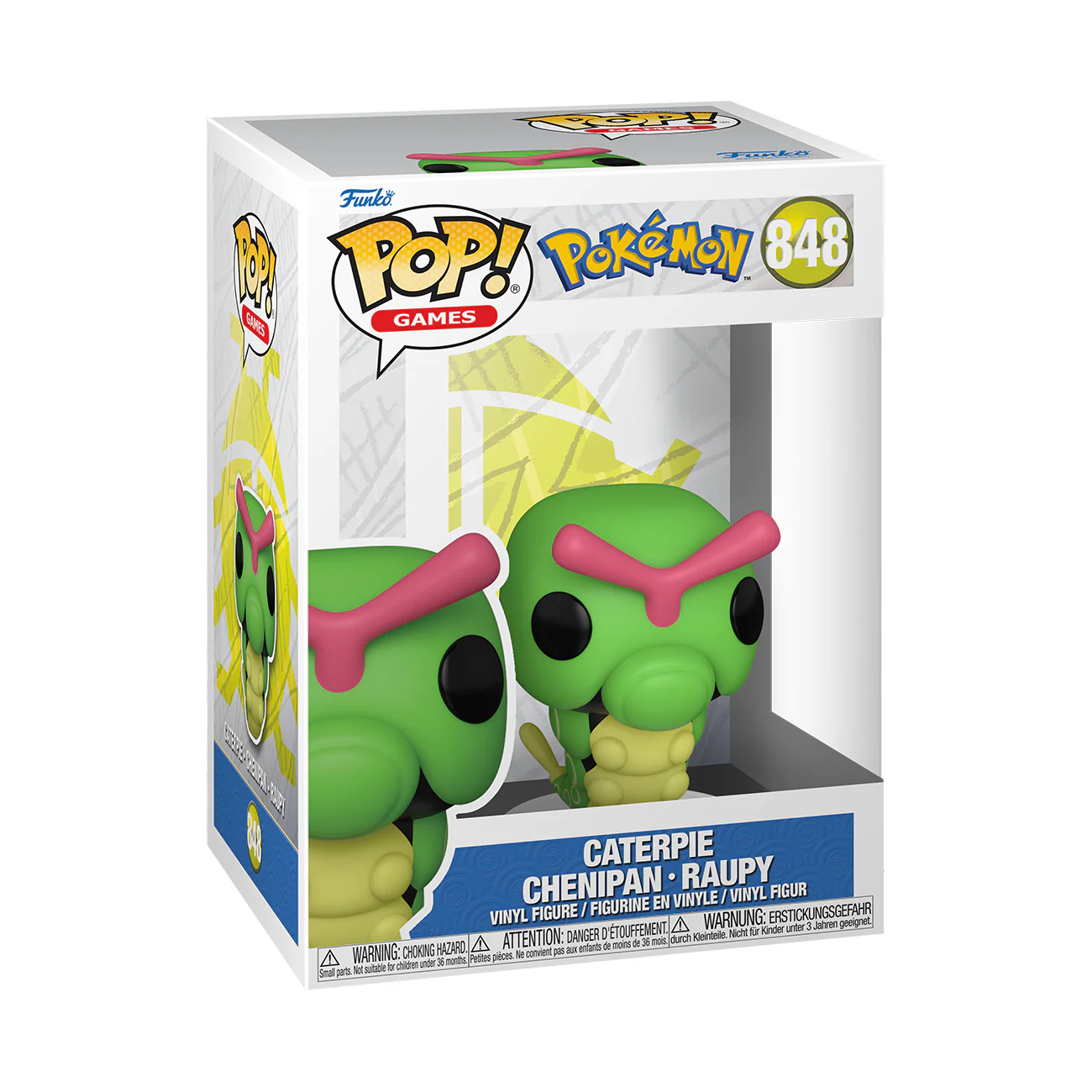 Caterpie Pokemon Funko Pop! Games Vinyl Figure - Image 3