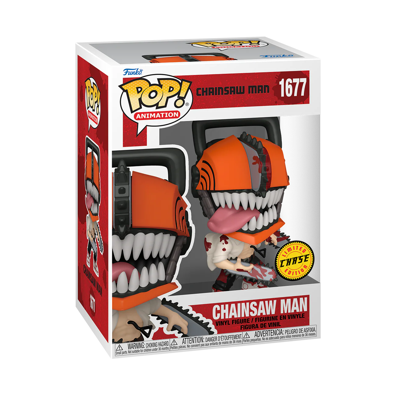 Chainsaw Man Funko Pop! Anime Vinyl Figure Common + Chase Bundle - Image 5