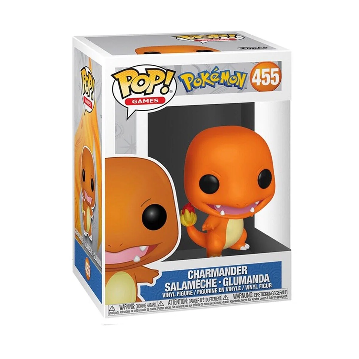 Charmander Pokemon Funko Pop! Games Vinyl Figure - Image 2